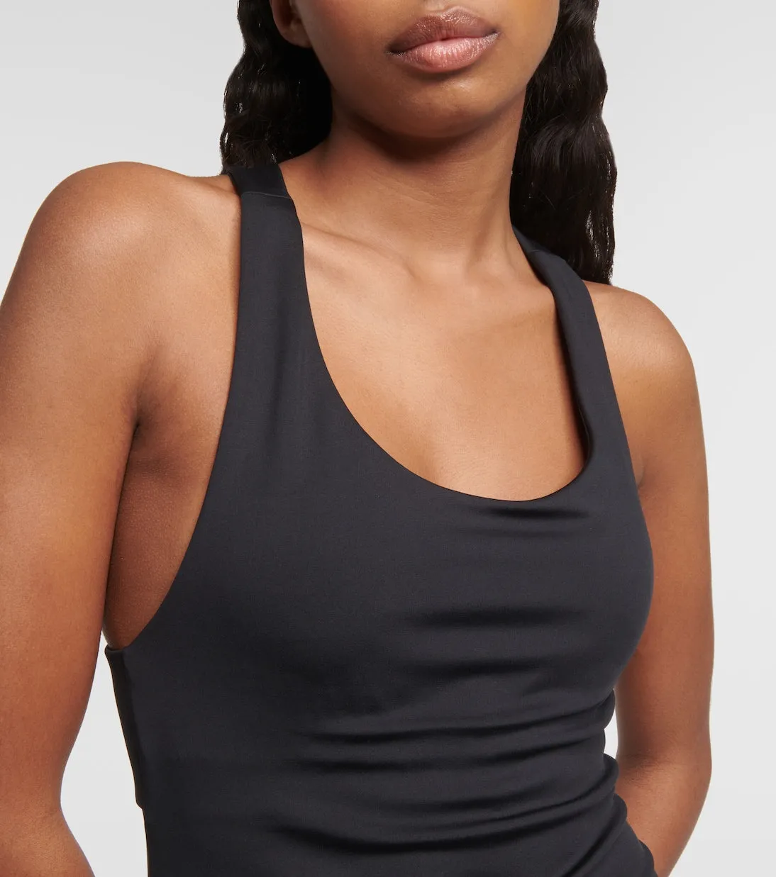 airlift Alo Yoga mini dress, black