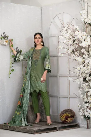 Amna Sohail Moorea Linen Collection by Tawakkal – D-5989-B
