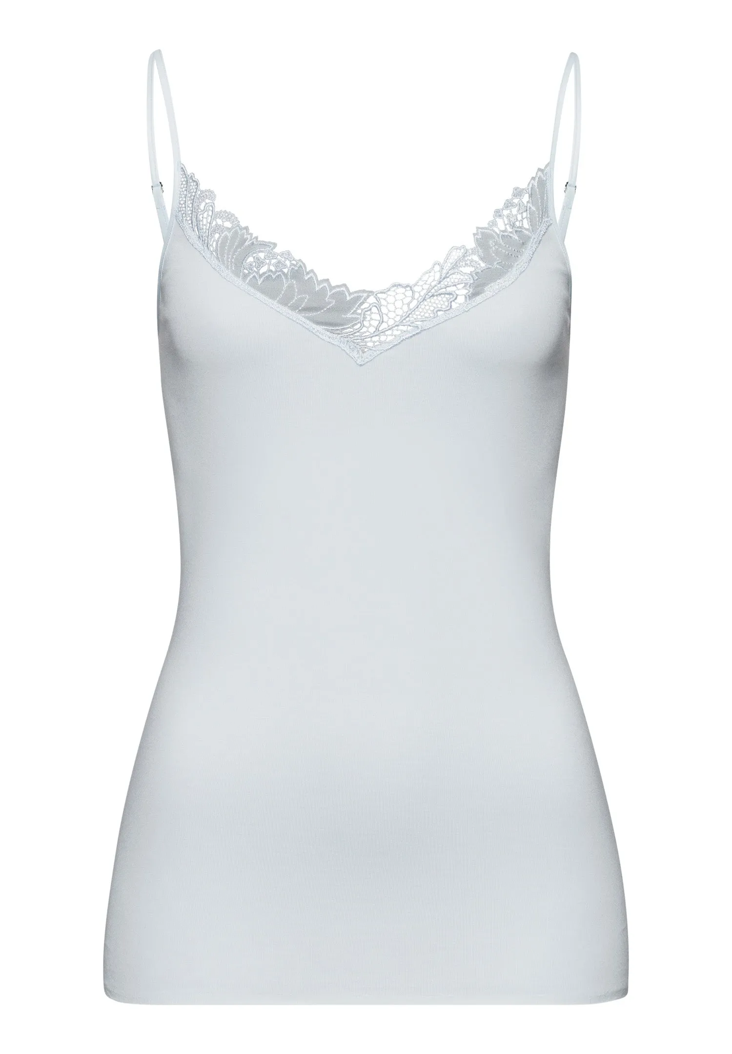 Anne Cotton V-Neck Camisole | Cool Blue 70931-2507