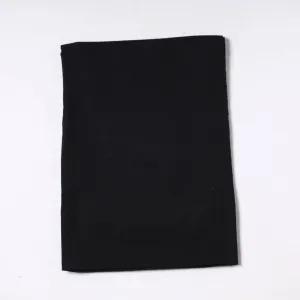 Black - Vidarbha Handloom Pure Tussar x Katia Silk Precut Fabric (1 meter) 52