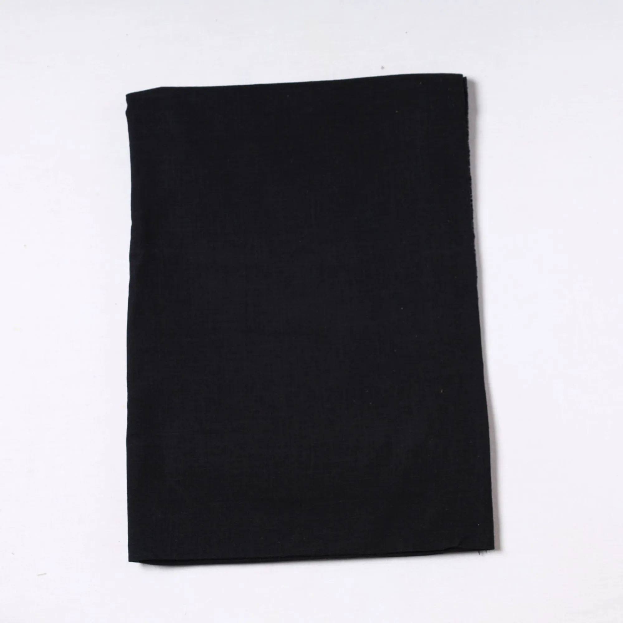 Black - Vidarbha Handloom Pure Tussar x Katia Silk Precut Fabric (1 meter) 52