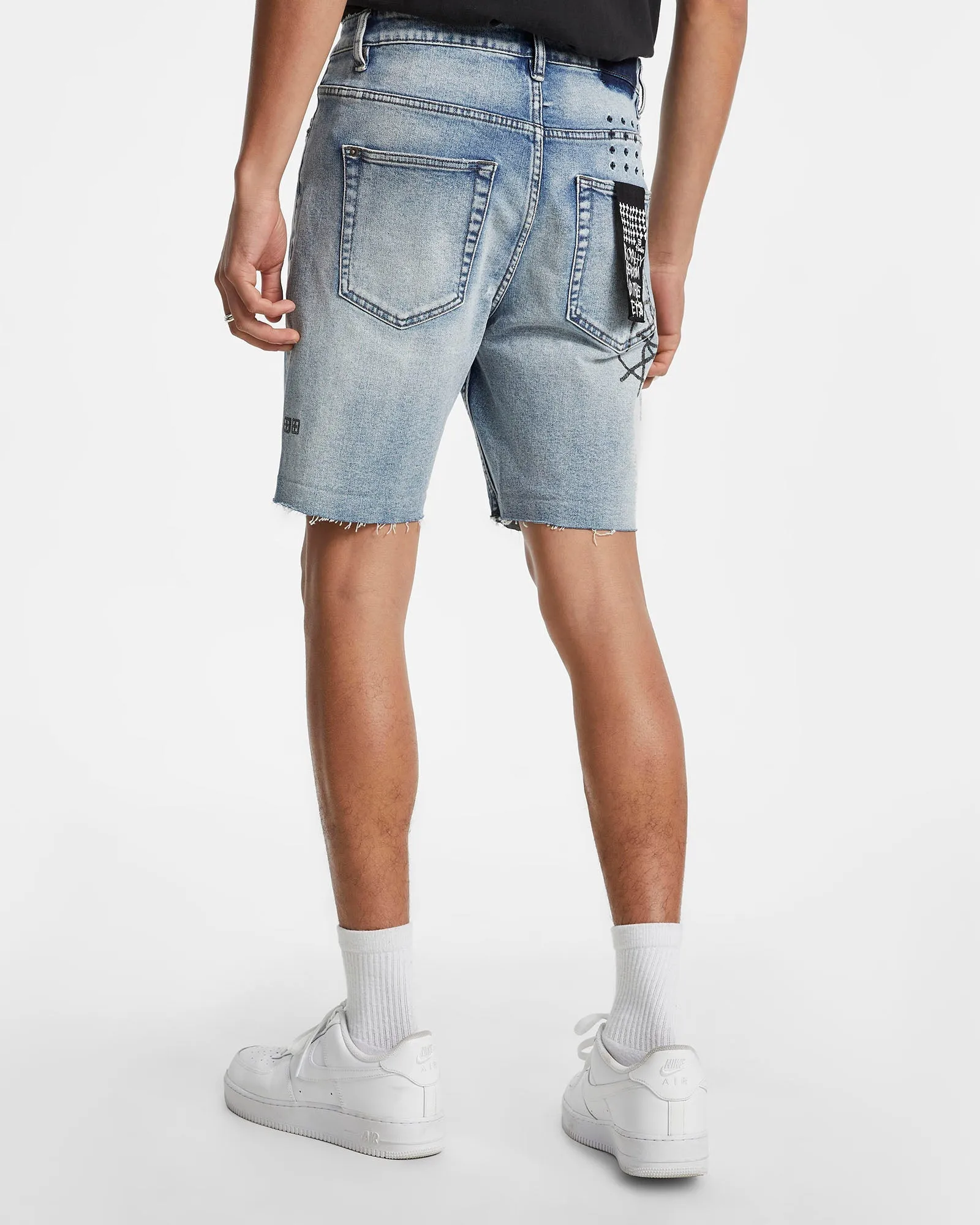 CHOPPER SHORT NOWHERE PUNK BLUE