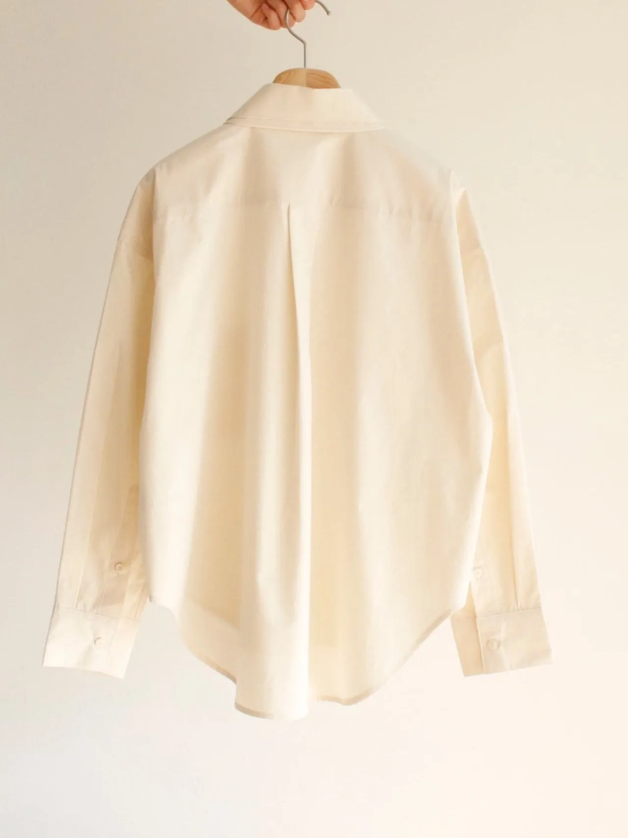 DOUBLE COLLAR COTTON SHIRT