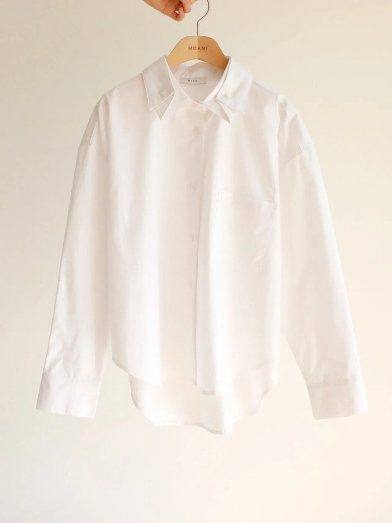 DOUBLE COLLAR COTTON SHIRT