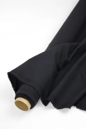 Ellis - Cotton Cupro Shirting | Soot