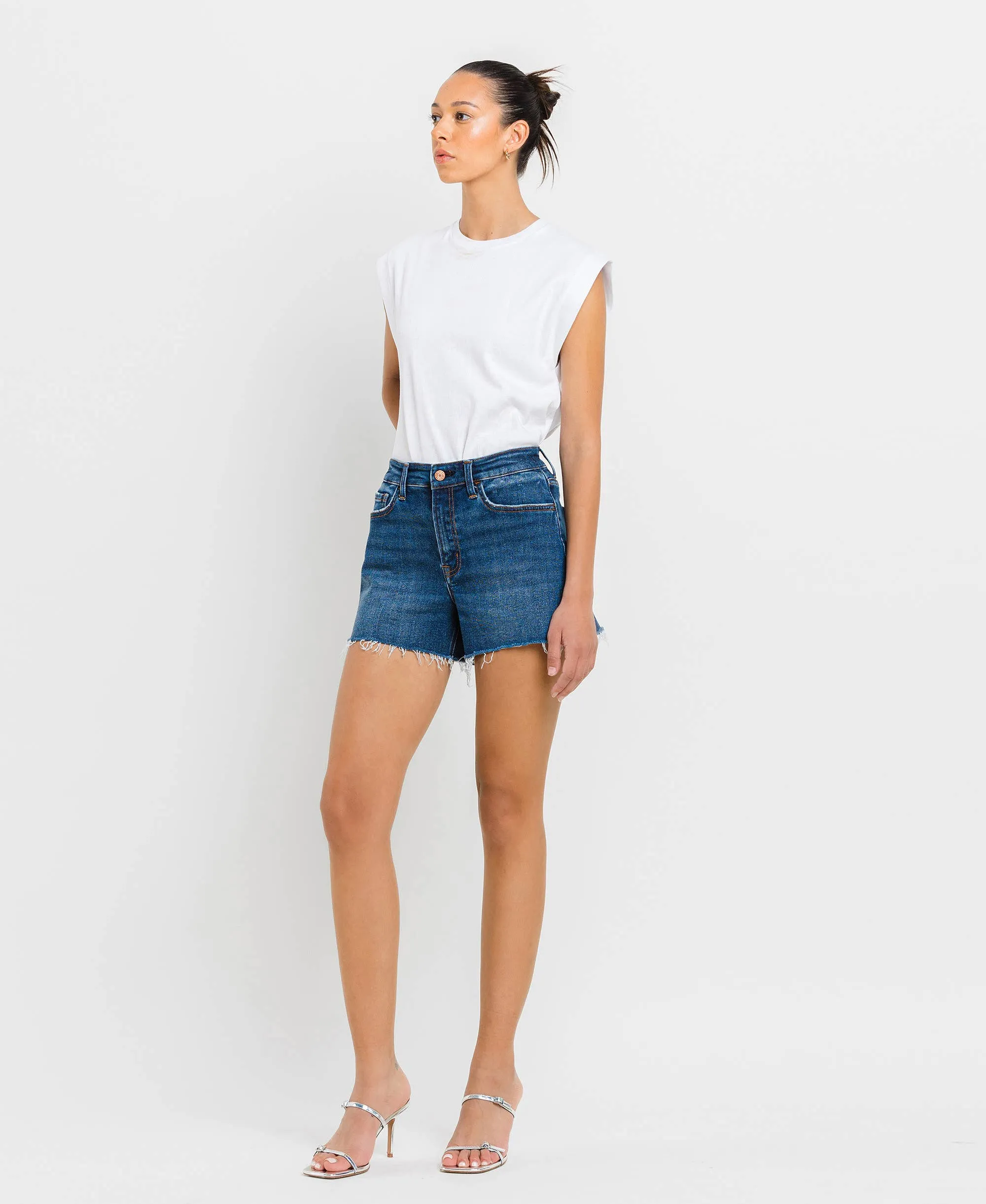 Hallie Side Slit Shorts