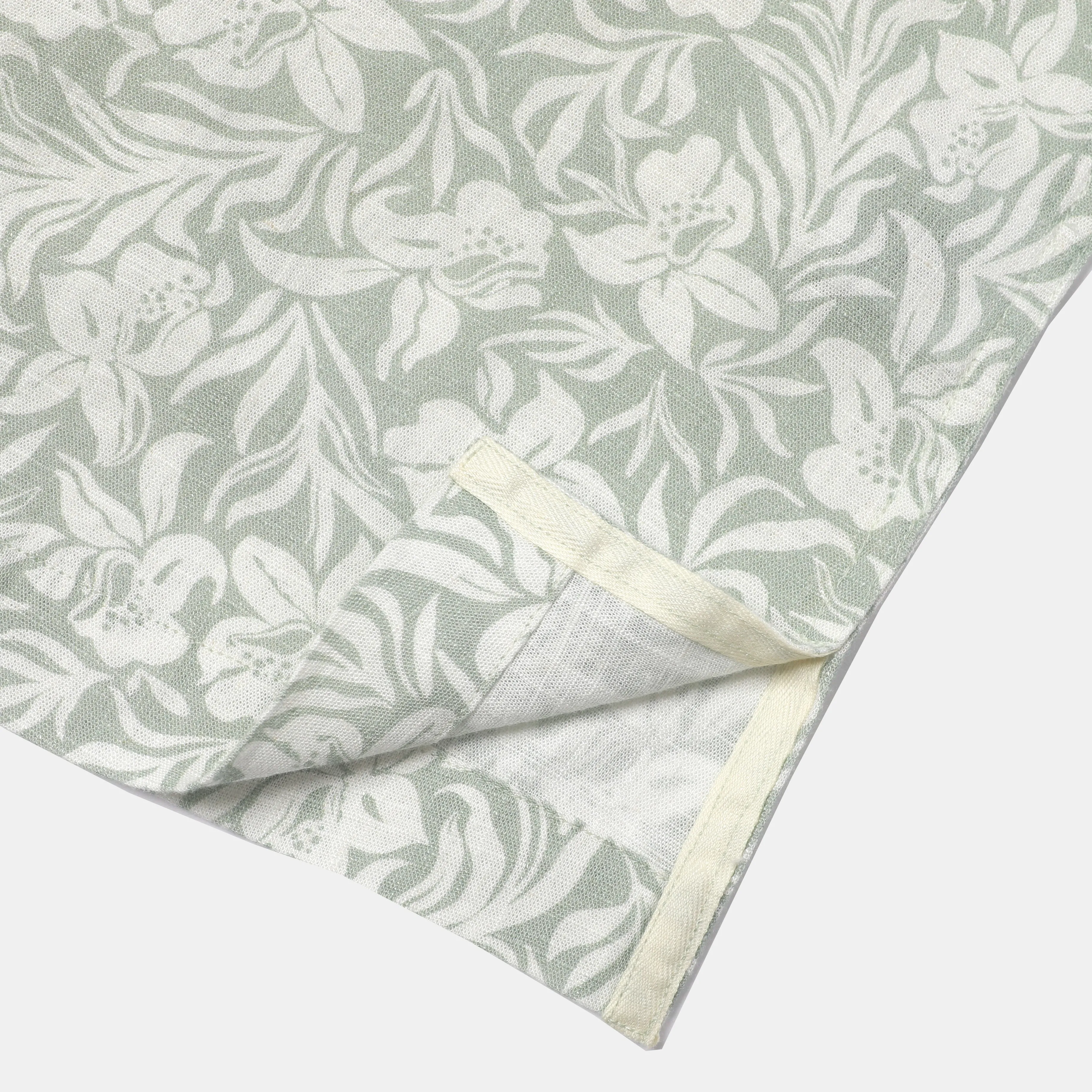 Hibiscus Sage Short Sleeve Shirt