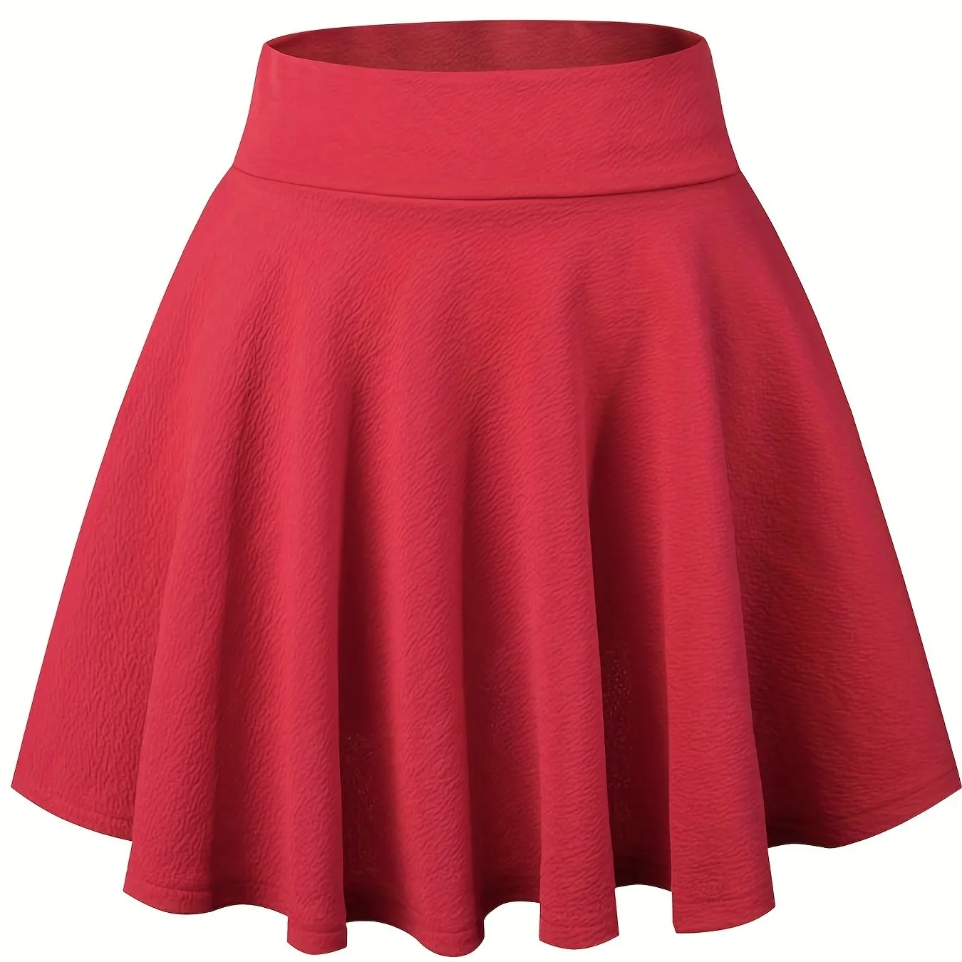 KPop Inspired High Waist Skater Skirts for Stylish Women