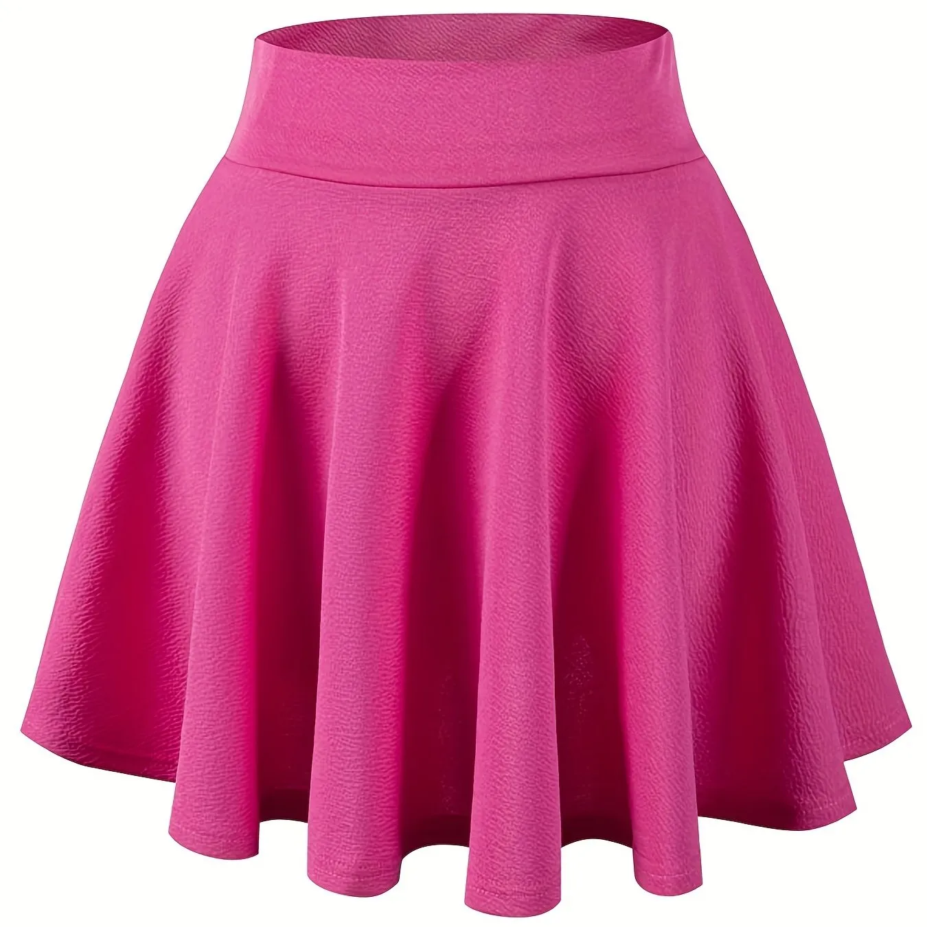 KPop Inspired High Waist Skater Skirts for Stylish Women