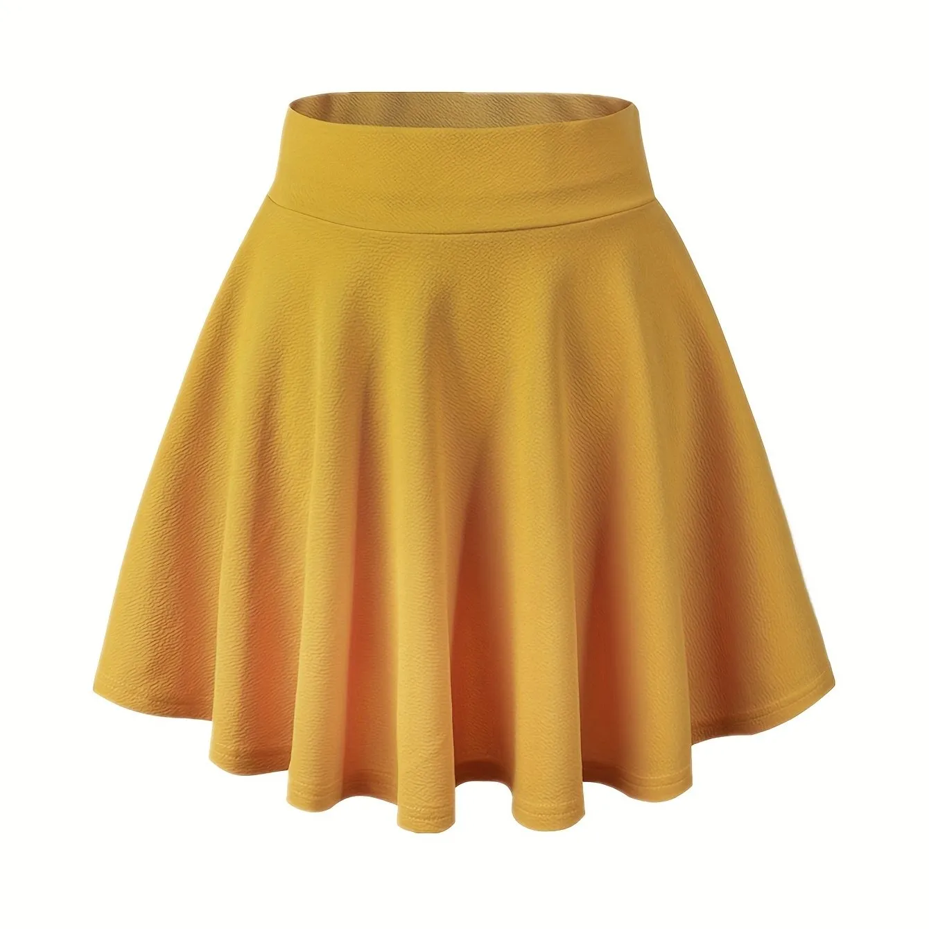 KPop Inspired High Waist Skater Skirts for Stylish Women