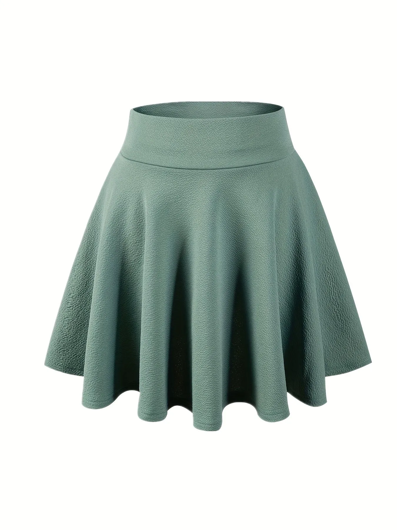 KPop Inspired High Waist Skater Skirts for Stylish Women