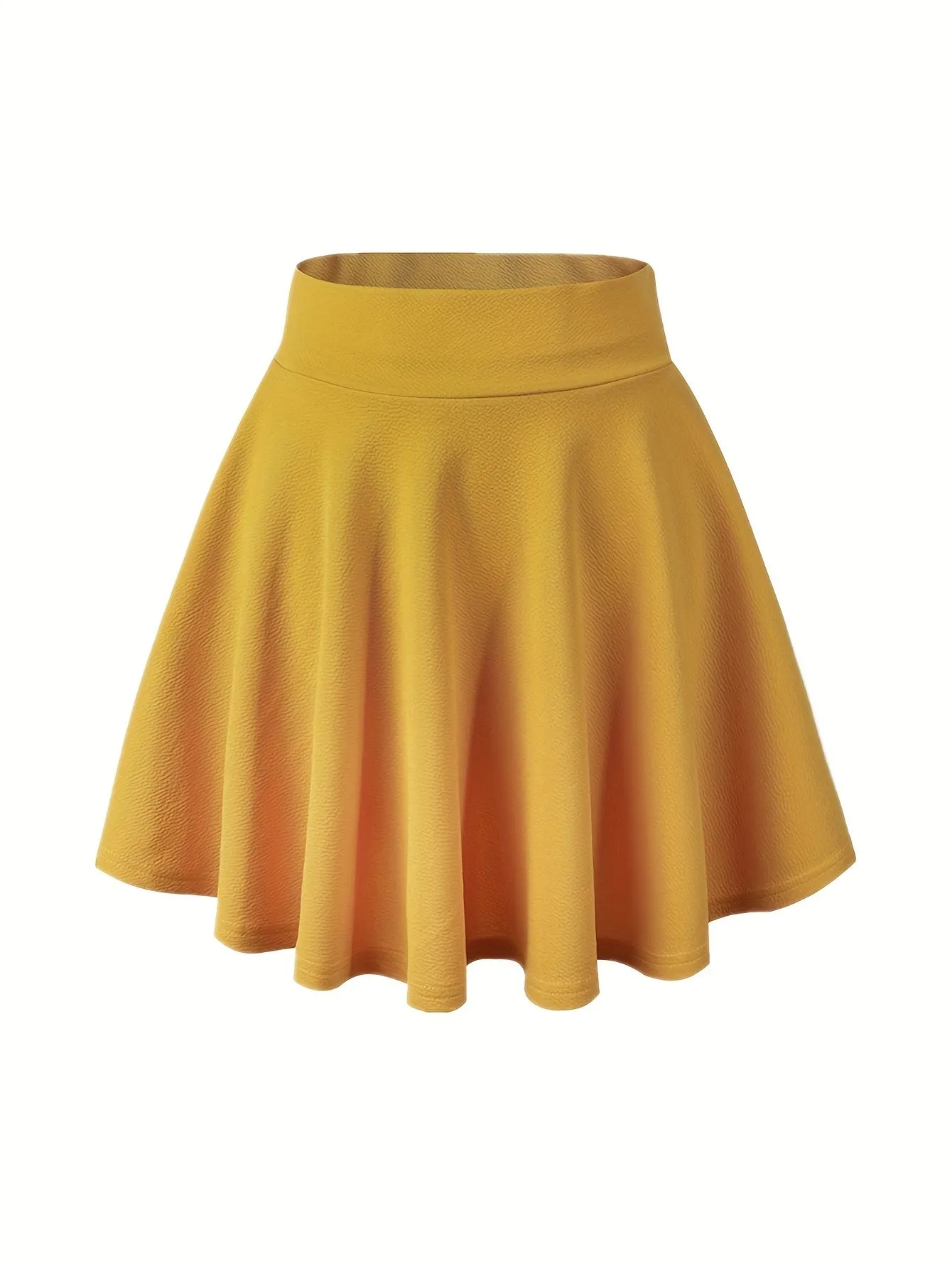 KPop Inspired High Waist Skater Skirts for Stylish Women