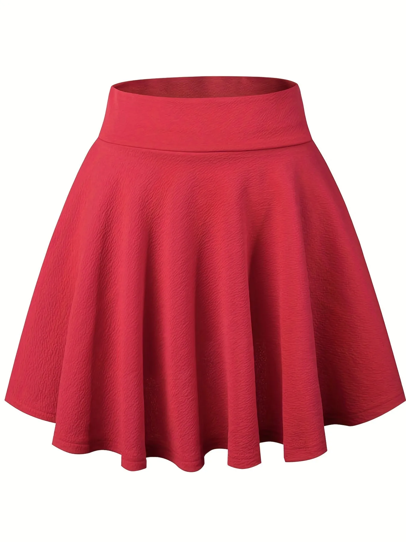 KPop Inspired High Waist Skater Skirts for Stylish Women