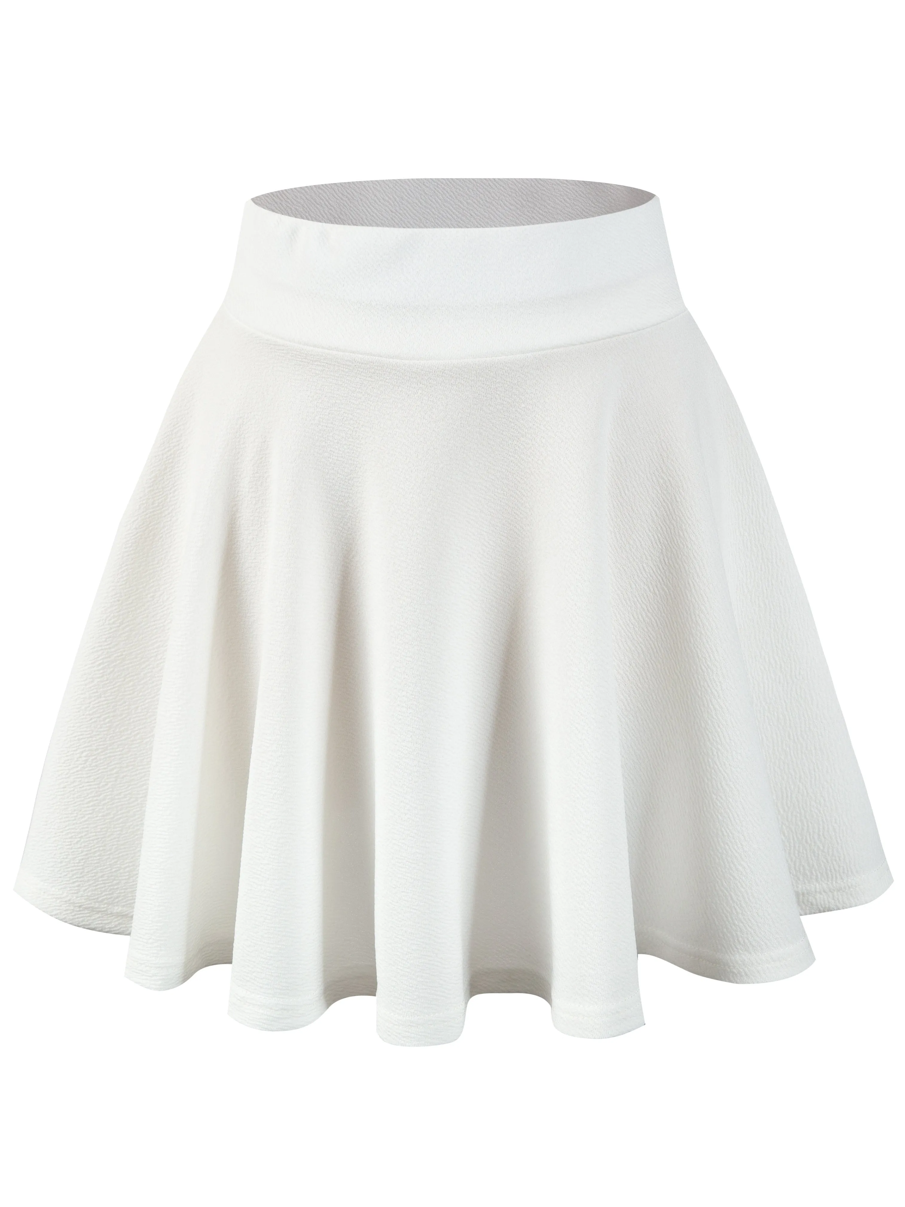 KPop Inspired High Waist Skater Skirts for Stylish Women