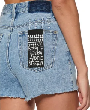 Optimized Title: KSUBI - Authentic High-Rise Denim Shorts Rise n Hi
