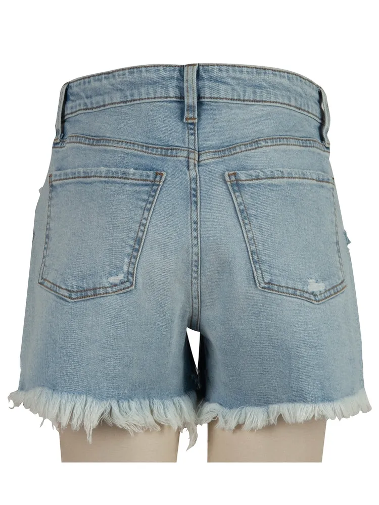 Kut Jane Hi Rise Short - Fray Hem FULL