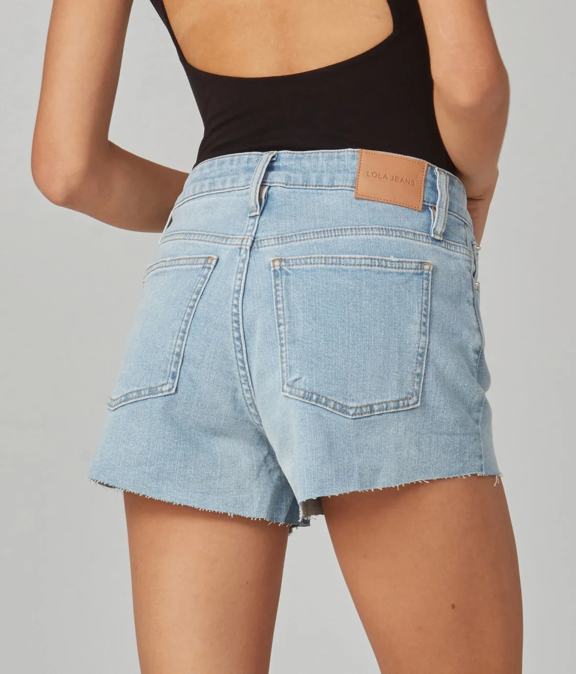 Liana-BL High Rise Shorts