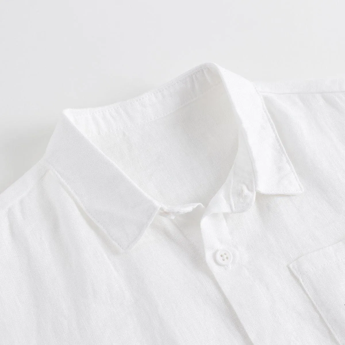 MARC & JANIE Boys 100% Natural Linen Shirts 230896
