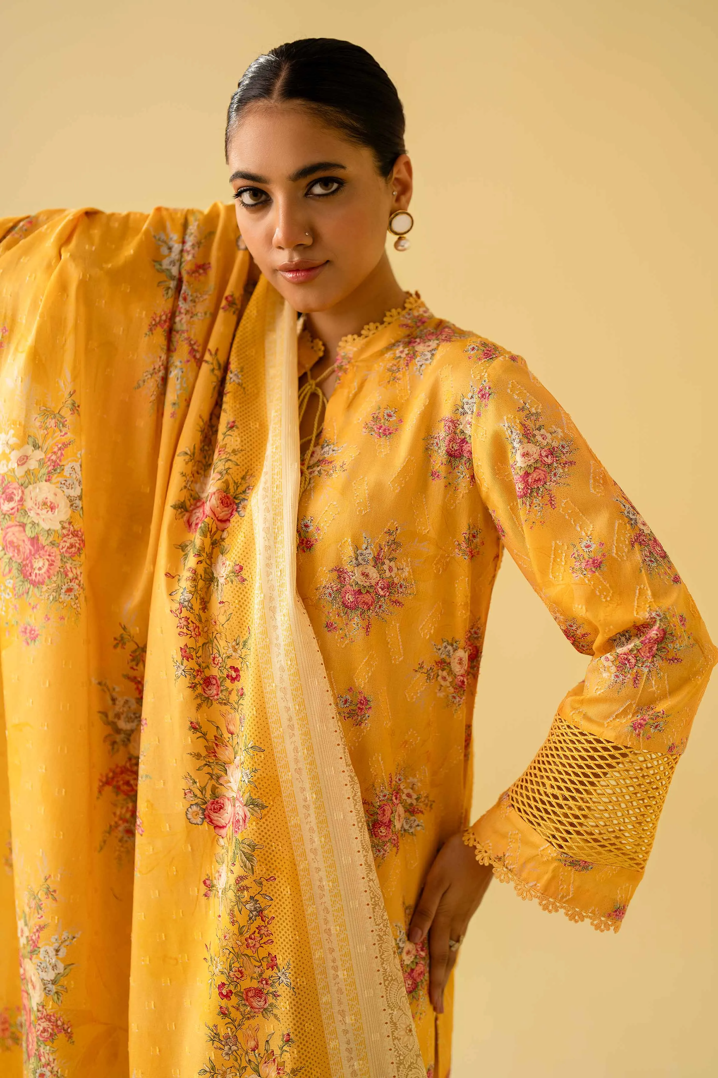 Nishat Linen Spring/Summer Lawn – 3 Piece - Digital Printed Suit - 42401552