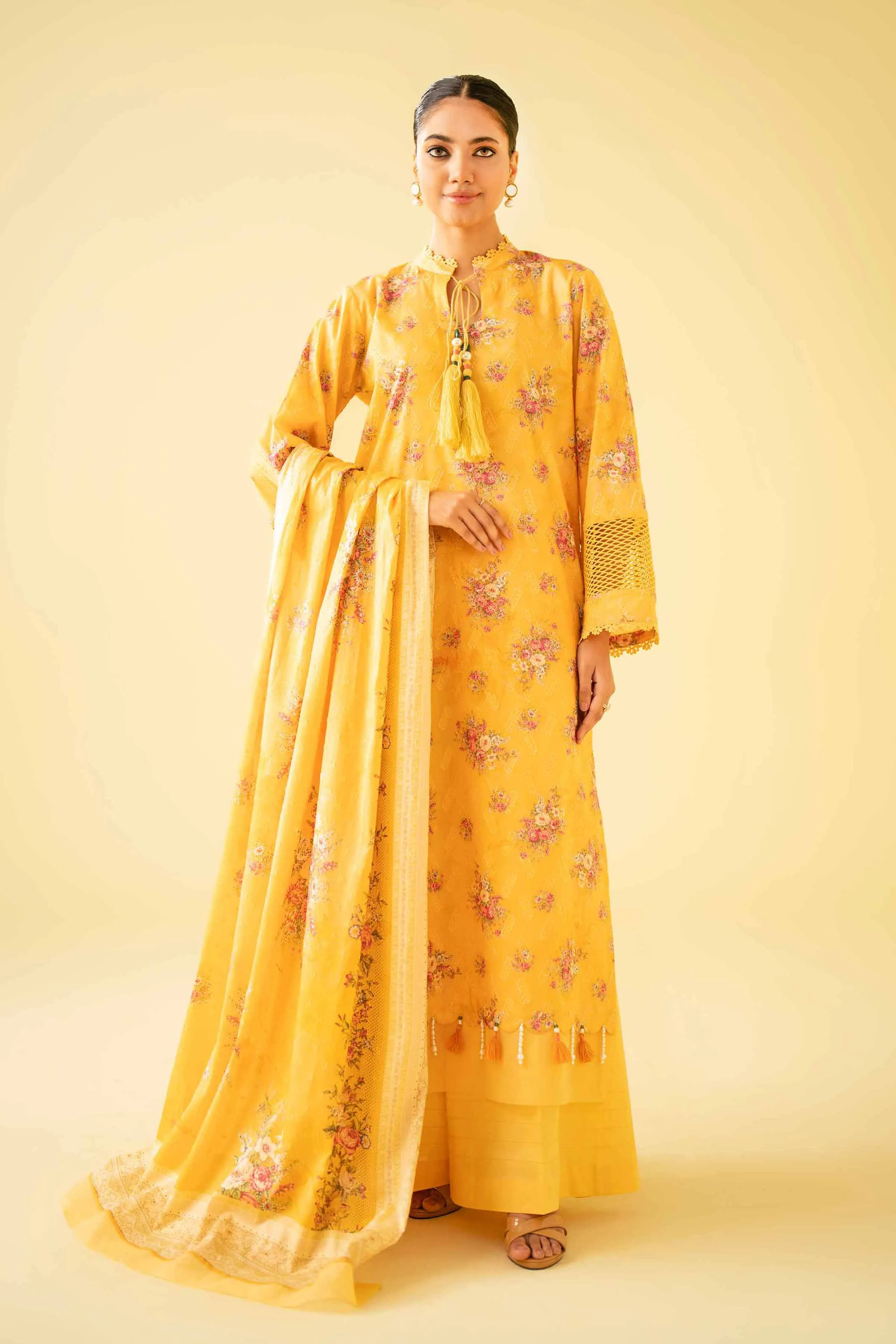 Nishat Linen Spring/Summer Lawn – 3 Piece - Digital Printed Suit - 42401552