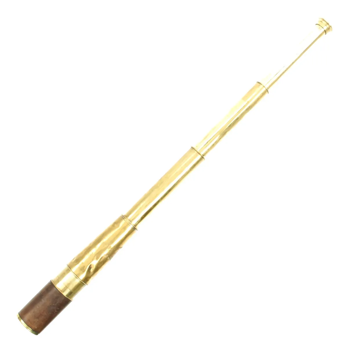 Original British WWI Officer's Three Draw Trench Telescope named to 2nd Lt. F.L.P. Smith - Dated 1916