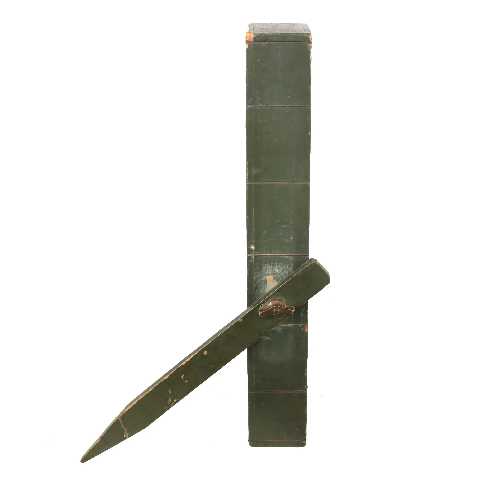 Original U.S. WWI Wooden Trench Periscope - Marked HQ
