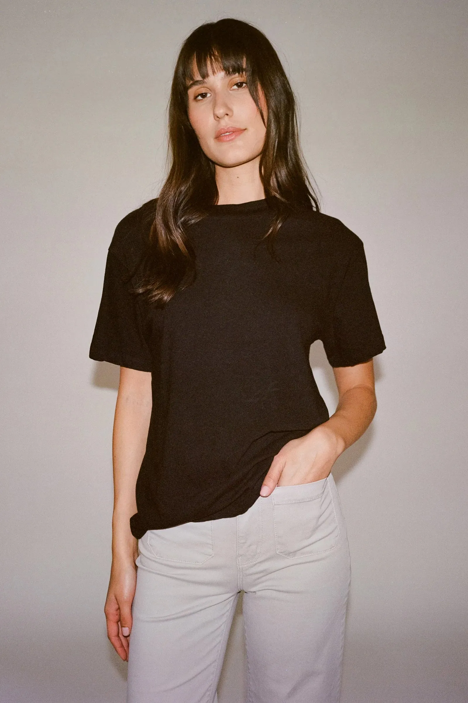 ROLLAS - Tomboy Tee Vintage Black