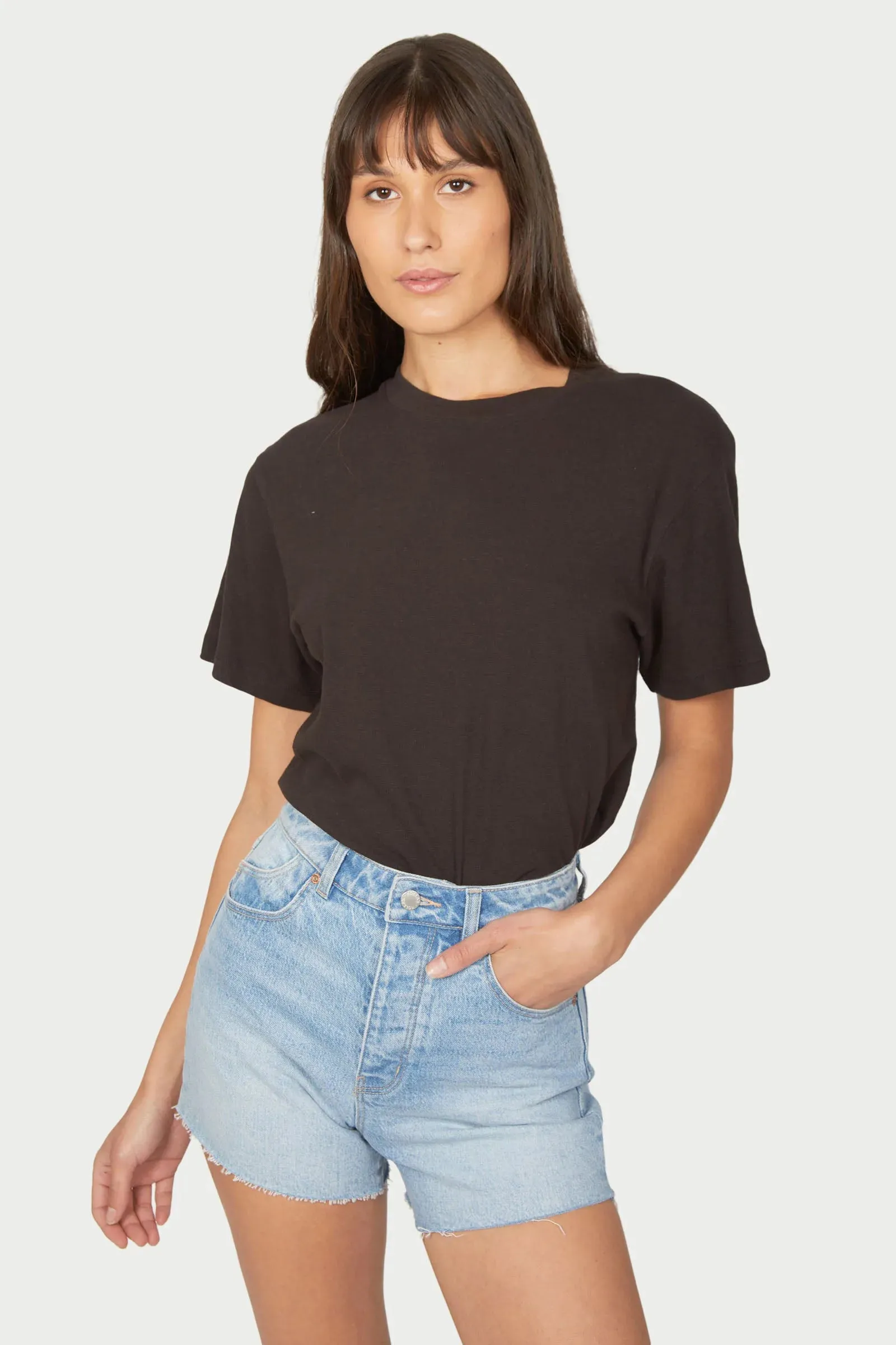 ROLLAS - Tomboy Tee Vintage Black