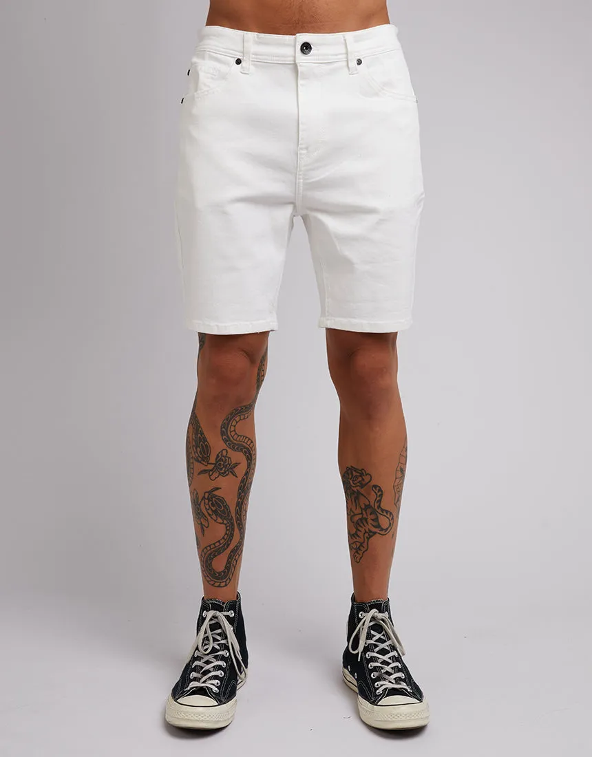 Shadow A2 Denim Short White