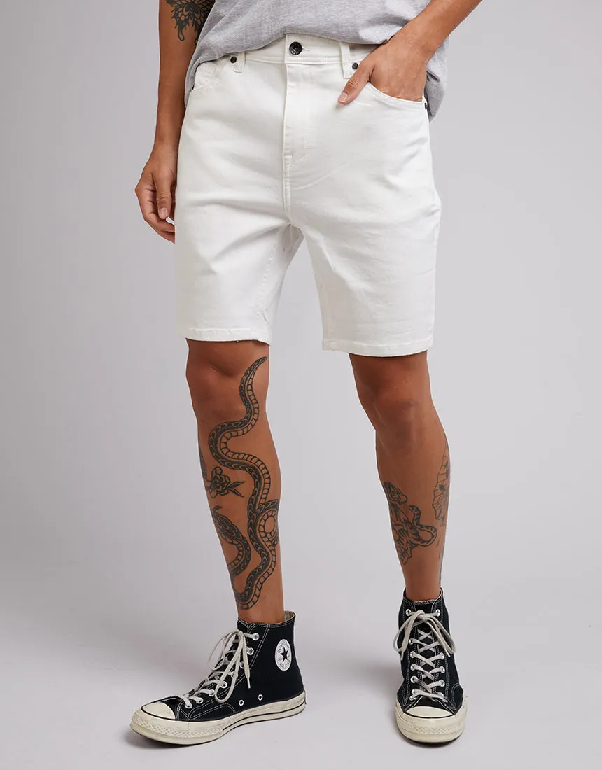 Shadow A2 Denim Short White