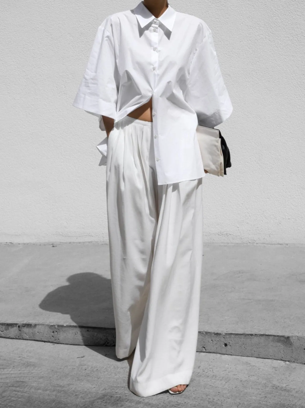 SILKET COTTON HALF SLEEVE BUTTON DOWN SHIRT
