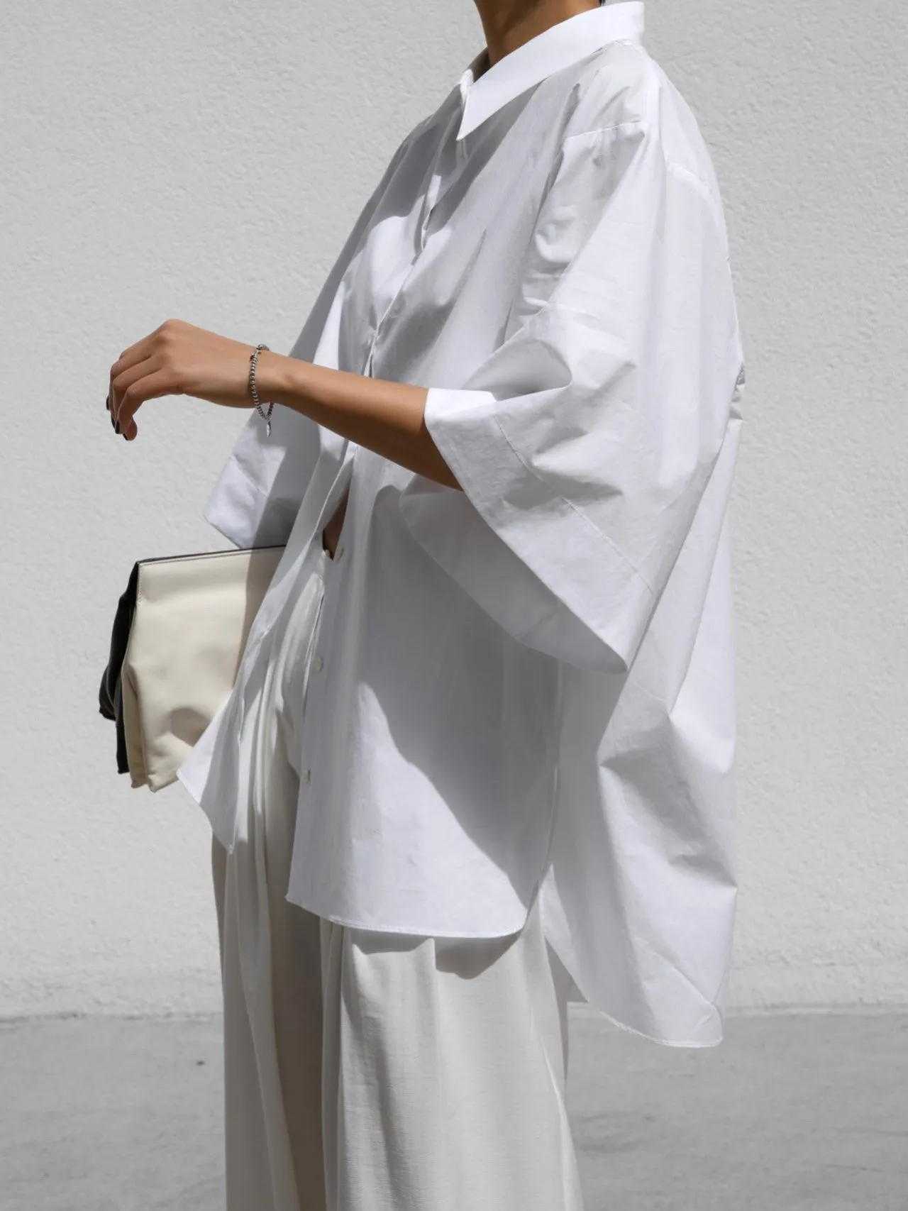 SILKET COTTON HALF SLEEVE BUTTON DOWN SHIRT