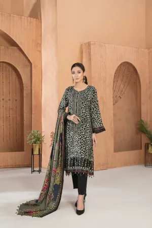 Tawakkal Moira Embroidered Linen Collection – D-7536
