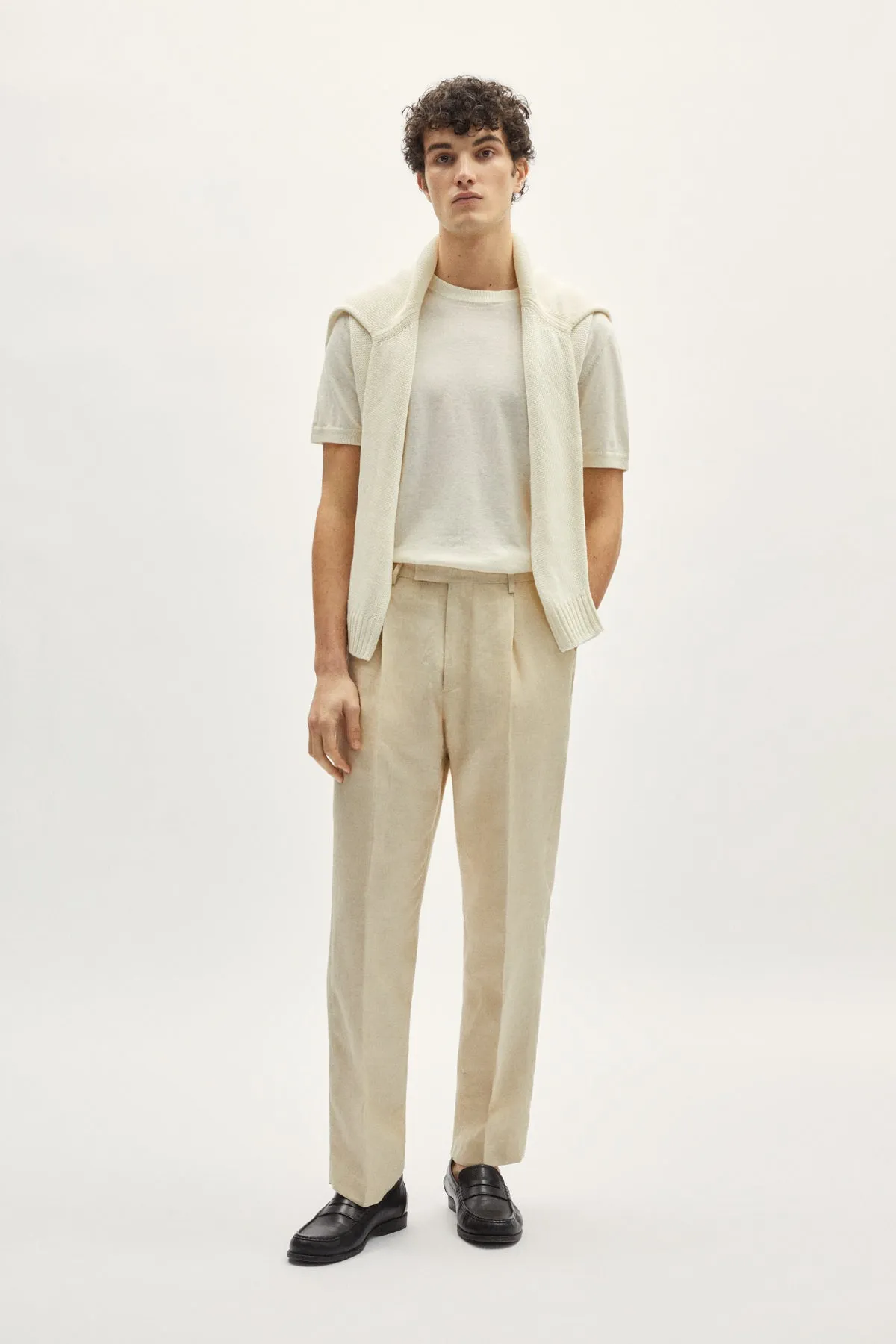 The Linen Twill Trousers