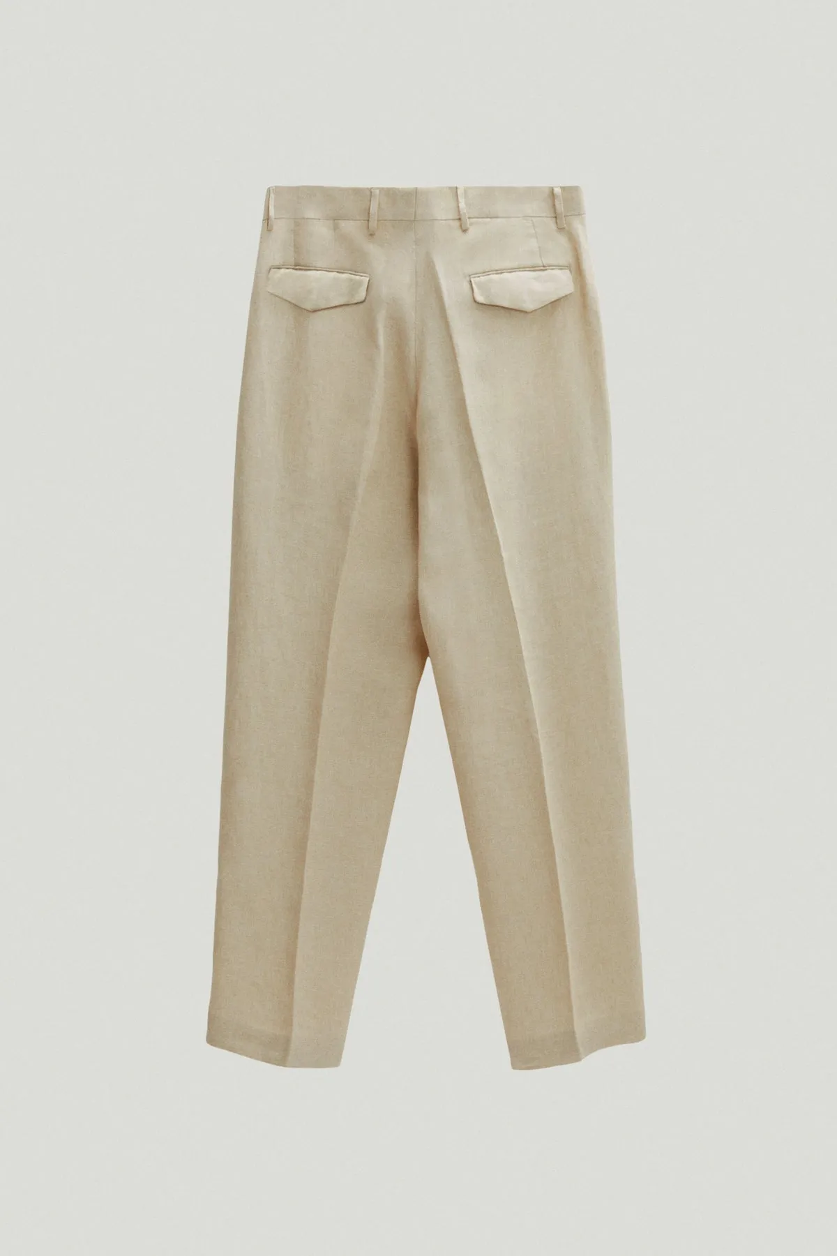 The Linen Twill Trousers