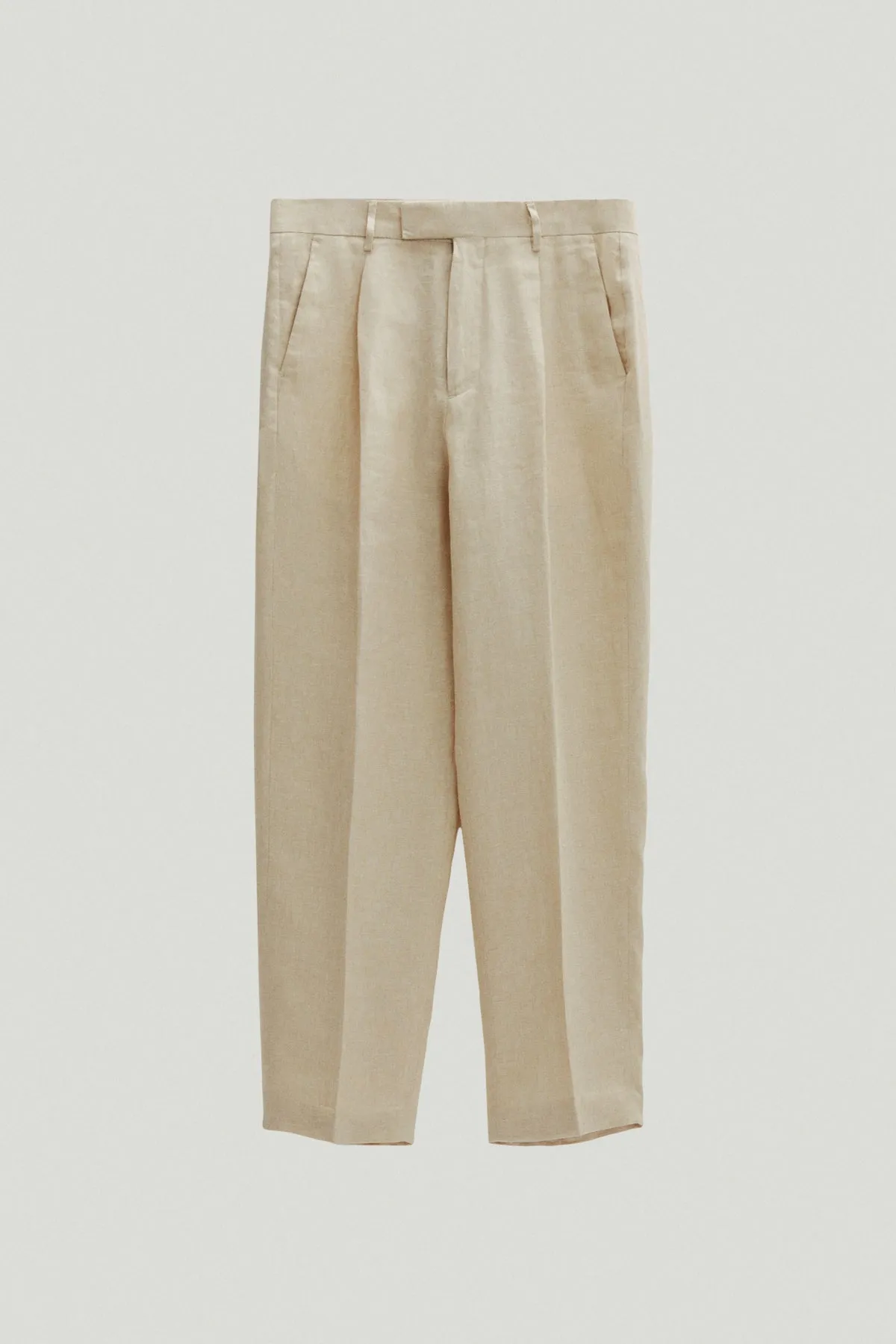 The Linen Twill Trousers