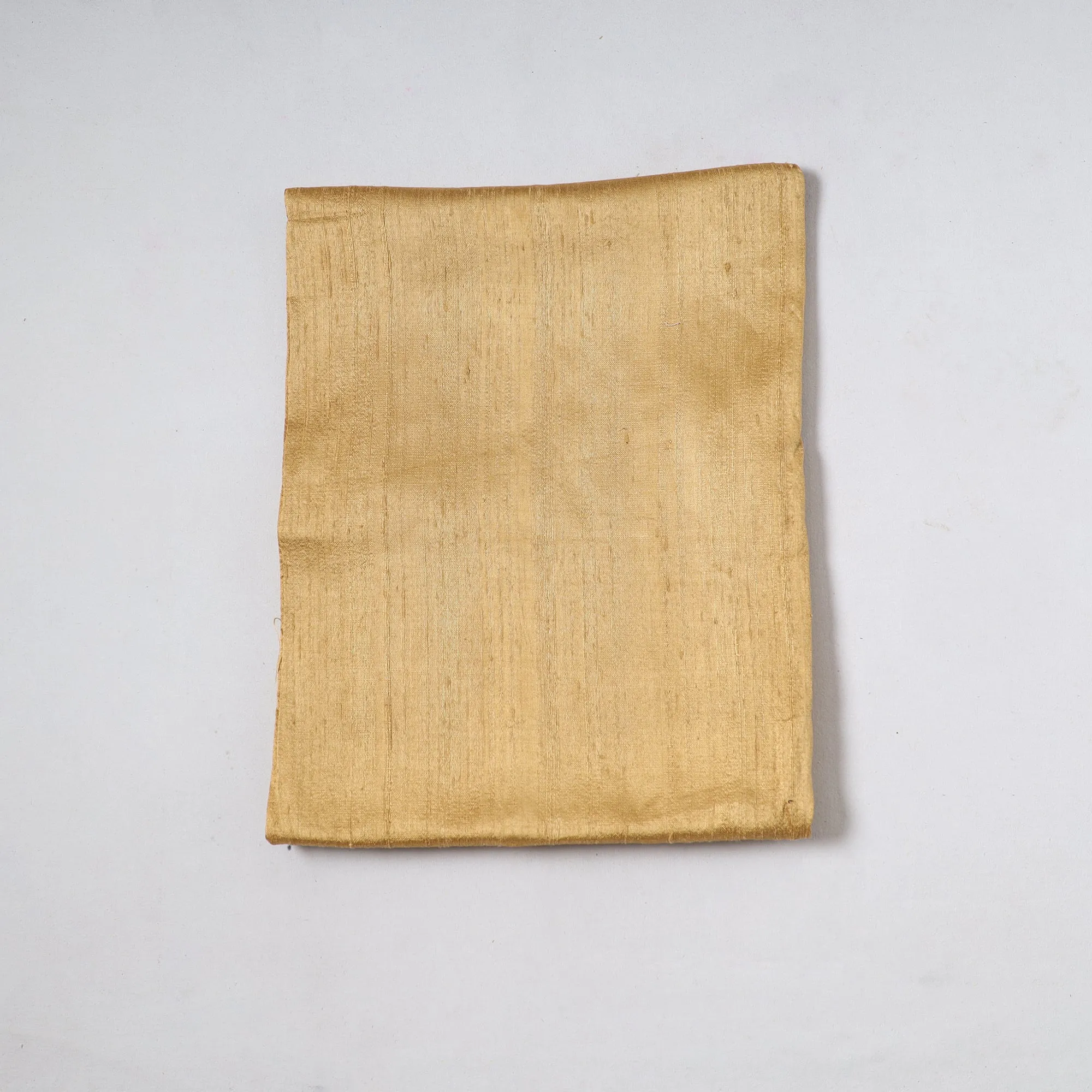 Yellow - Vidarbha Tussar Silk Cotton Handloom Precut Fabric (1 meter) 58
